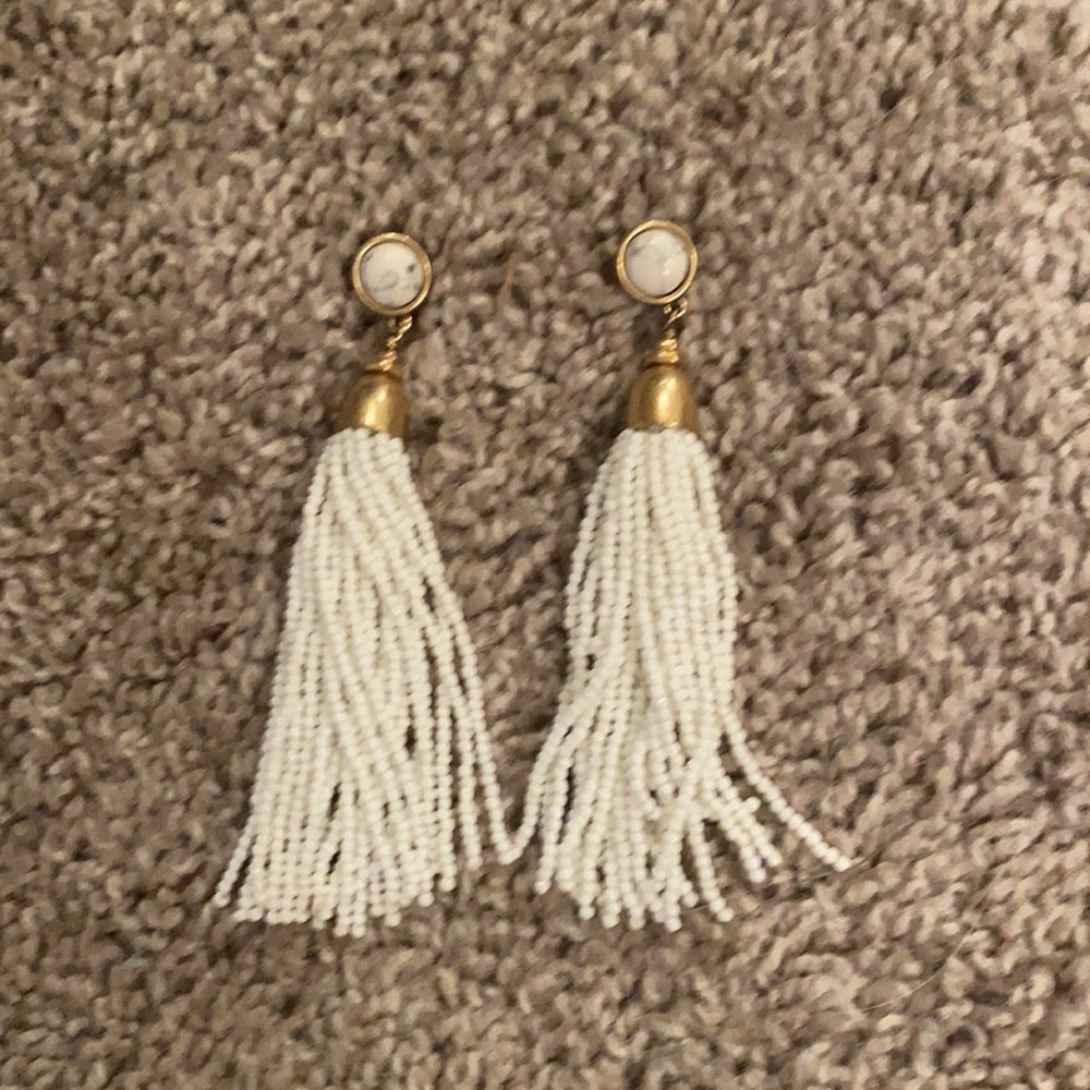 Stella @ Dot Beaded Tassel Earrings